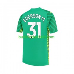 Manchester City Ederson Moraes 31 Målvakt Män Hemma Matchtröja 2023/24 Kortärmad