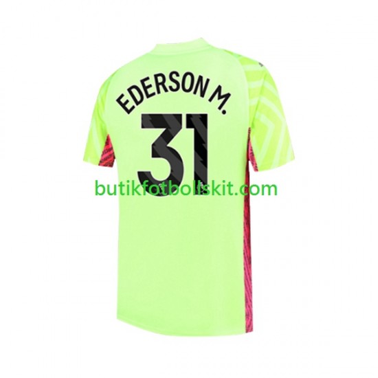 Manchester City Ederson Moraes 31 Målvakt Män Tredje Matchtröja 2023/24 Kortärmad