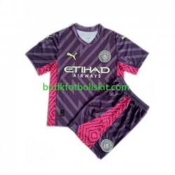 Manchester City Målvakt Barn Borta Matchtröja 2023/24 Kortärmad