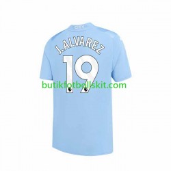 Manchester City J. ALVAREZ 19 Män Hemma Matchtröja 2023/24 Kortärmad