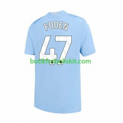 Manchester City Phil Foden 47 Män Hemma Matchtröja 2023/24 Kortärmad