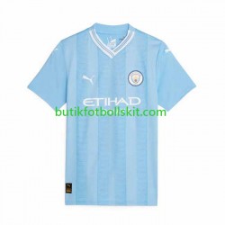 Manchester City Kvinnor Hemma Matchtröja 2023/24 Kortärmad