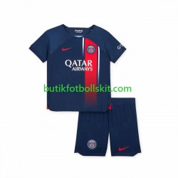 Paris Saint-Germain Barn Hemma Matchtröja 2023/24 Kortärmad