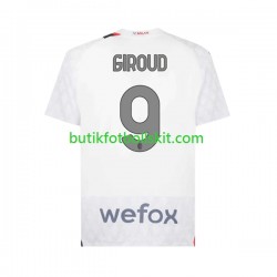 AC Milan Olivier Giroud 9 Män Borta Matchtröja 2023/24 Kortärmad
