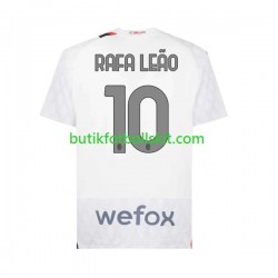 AC Milan Rafael Leao 10 Män Borta Matchtröja 2023/24 Kortärmad
