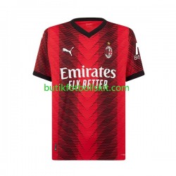 AC Milan Rafael Leao 10 Män Hemma Matchtröja 2023/24 Kortärmad