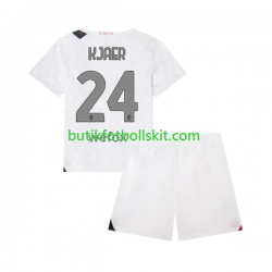 AC Milan Simon Kjaer 24 Barn Borta Matchtröja 2023/24 Kortärmad