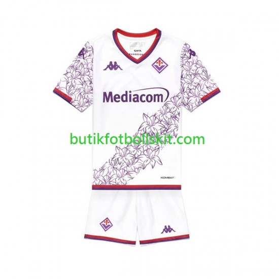 Fiorentina Barn Borta Matchtröja 2023/24 Kortärmad