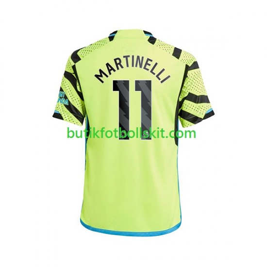 Arsenal Gabriel Martinelli 11 Män Borta Matchtröja 2023/24 Kortärmad
