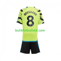 Arsenal Odegaard 8 Barn Borta Matchtröja 2023/24 Kortärmad
