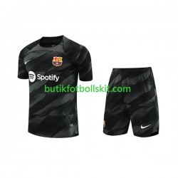 FC Barcelona Målvakt Barn Borta Matchtröja 2023/24 Kortärmad