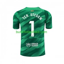 FC Barcelona Ter Stegen 1 Målvakt Män Hemma Matchtröja 2023/24 Kortärmad