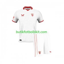 Sevilla FC Barn Hemma Matchtröja 2023/24 Kortärmad