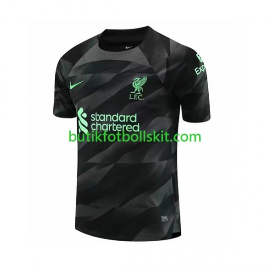 Liverpool Målvakt Män Borta Matchtröja 2023/24 Kortärmad