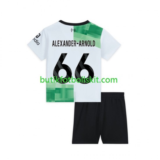 Liverpool Trent Alexander-Arnold 66 Barn Borta Matchtröja 2023/24 Kortärmad