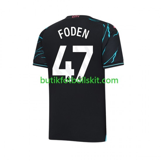 Manchester City Phil Foden 47 Män Tredje Matchtröja 2023/24 Kortärmad