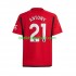 Manchester United Antony Matheus 21 Män Hemma Matchtröja 2023/24 Kortärmad