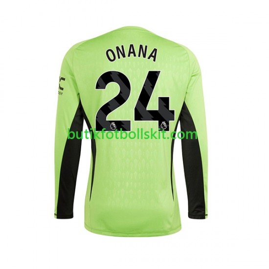 Manchester United Andre Onana 24 Målvakt Män Hemma Matchtröja 2023/24 Långärmad