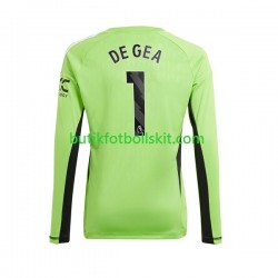 Manchester United De Gea 1 Målvakt Män Hemma Matchtröja 2023/24 Långärmad