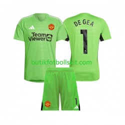 Manchester United De Gea 1 Målvakt Barn Hemma Matchtröja 2023/24 Kortärmad