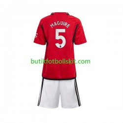 Manchester United Harry Maguire 5 Barn Hemma Matchtröja 2023/24 Kortärmad