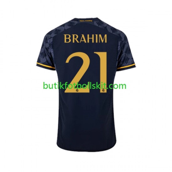 Real Madrid Brahim Diaz 21 Män Borta Matchtröja 2023/24 Kortärmad