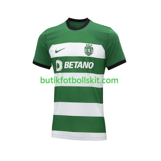 Sporting Lissabon Män Hemma Matchtröja 2023/24 Kortärmad