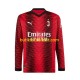 AC Milan Män Hemma Matchtröja 2023/24 Långärmad