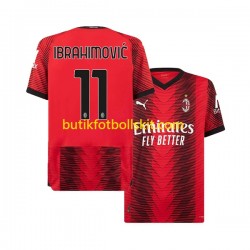 AC Milan Ibrahimović 11 Män Hemma Matchtröja 2023/24 Kortärmad