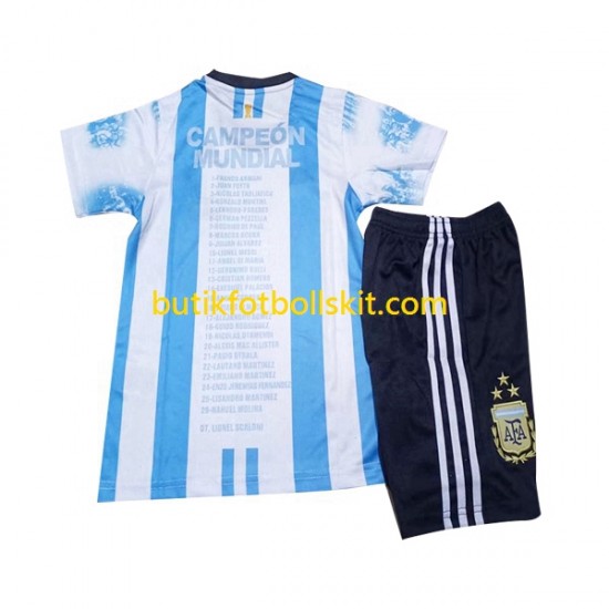 Argentina All Stars Barn Hemma Matchtröja 2023 Kortärmad