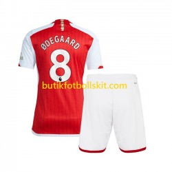 Arsenal Martin Odegaard 8 Barn Hemma Matchtröja 2023/24 Kortärmad