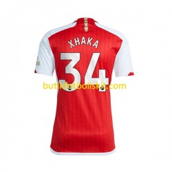 Arsenal Xhaka 34 Män Hemma Matchtröja 2023/24 Kortärmad