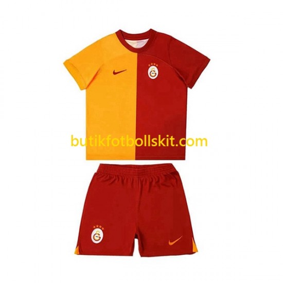 Galatasaray SK SK Barn Hemma Matchtröja 2023/24 Kortärmad