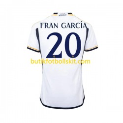 Real Madrid Fran Garcia 20 Män Hemma Matchtröja 2023/24 Kortärmad