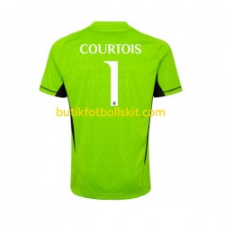 Real Madrid Thibaut Courtois 1 Målvakt Män Hemma Matchtröja 2023/24 Kortärmad