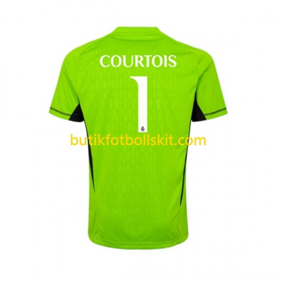 Real Madrid Thibaut Courtois 1 Målvakt Män Hemma Matchtröja 2023/24 Kortärmad