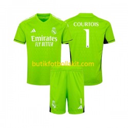 Real Madrid Thibaut Courtois 1 Målvakt Barn Hemma Matchtröja 2023/24 Kortärmad