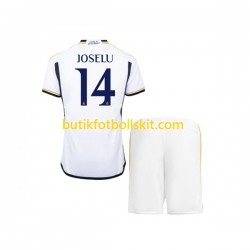 Real Madrid JOSELU 14 Barn Hemma Matchtröja 2023/24 Kortärmad