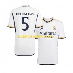 Real Madrid Jude Bellingham 5 Män Hemma Matchtröja 2023/24 Kortärmad