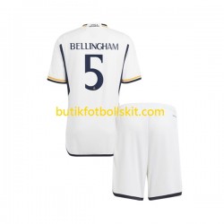 Real Madrid Jude Bellingham 5 Barn Hemma Matchtröja 2023/24 Kortärmad