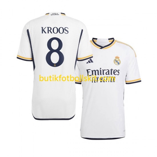 Real Madrid Kroos 8 Män Hemma Matchtröja 2023/24 Kortärmad