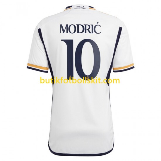 Real Madrid Modrić 10 Män Hemma Matchtröja 2023/24 Kortärmad