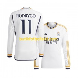 Real Madrid Rodrygo Goes 11 Män Hemma Matchtröja 2023/24 Långärmad