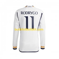 Real Madrid Rodrygo Goes 11 Män Hemma Matchtröja 2023/24 Långärmad