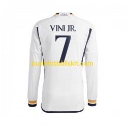 Real Madrid Vinicius Junior 7 Män Hemma Matchtröja 2023/24 Långärmad