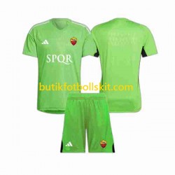 AS Roma Målvakt Barn Borta Matchtröja 2023/24 Kortärmad