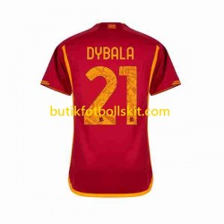 AS Roma Paulo Dybala 21 Män Hemma Matchtröja 2023/24 Kortärmad