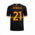 AS Roma Paulo Dybala 21 Män Tredje Matchtröja 2023/24 Kortärmad