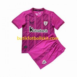 Athletic Bilbao Målvakt Barn Borta Matchtröja 2023/24 Kortärmad