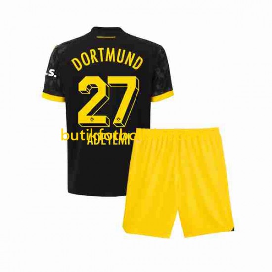 Borussia Dortmund Karim Adeyemi 27 Barn Borta Matchtröja 2023/24 Kortärmad